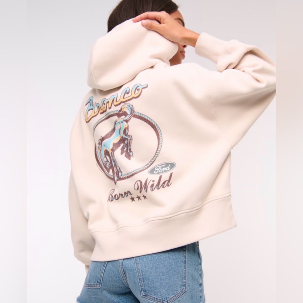Abercrombie & Fitch - Ford Graphic Sunday Hoodie - L/XL